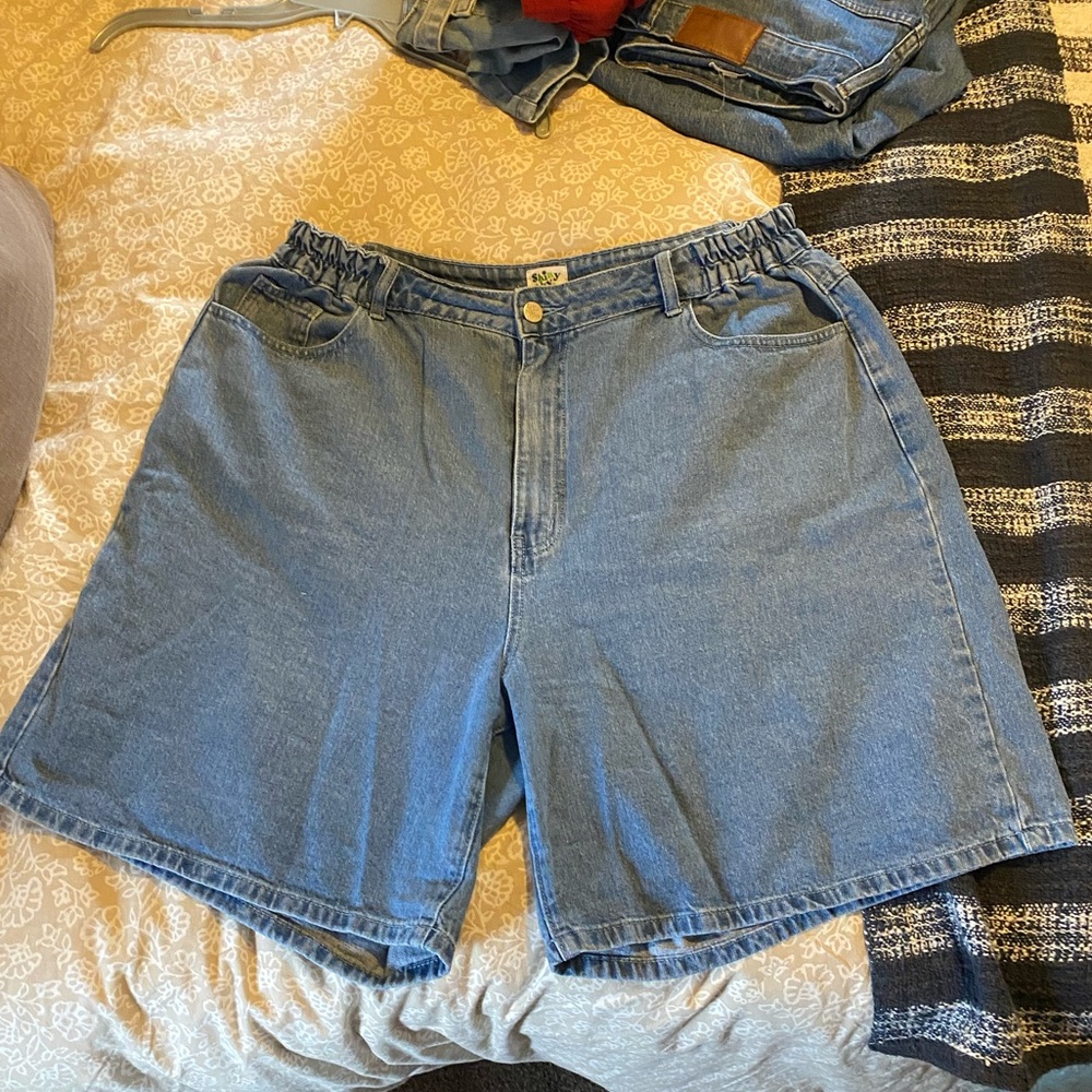 Shiny by Nature Original Denim Shorts - Medium Wash